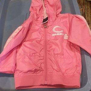 Chicago bears girls windbreaker